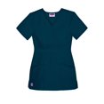 thumbnail image 3 of Sivvan Womens Scrub Set - Multi Pocket Cargo Pants & Stylish Mock Wrap Top, 3 of 6