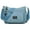 Blue, variant on BadPiggies Women Nylon Crossbody Bag Waterproof Shoulder Handbag Lightweight Casual Messenger Purse Multi Zipper Pockets - Khaki
