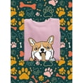 thumbnail image 3 of Japanese Style Corgi W Ramen Sweatshirt Men -Image by Shutterstock, Male XX-Large, 3 of 4