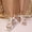 White, variant on Women's Plus Size Solid Roman Block Heel Sandals, Open Toe Outdoor Design, Trendy Comfortable Daily Beach Summer Footwear White 36