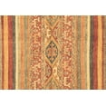 thumbnail image 1 of Ahgly Company Indoor Rectangle Abstract Brown Modern Area Rugs, 8' x 12', 1 of 4