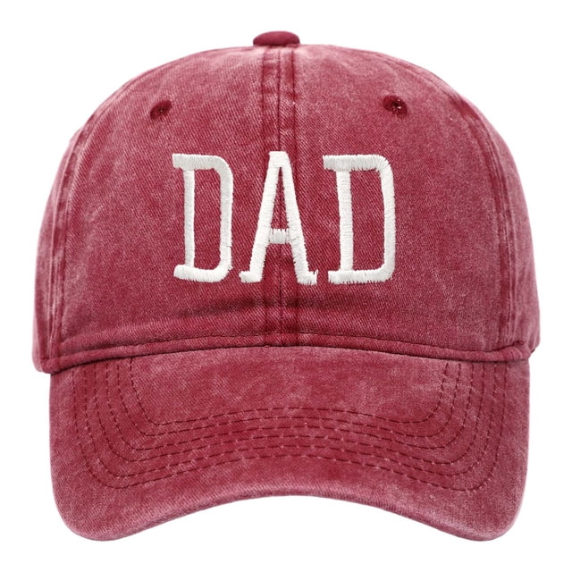 Baseball Caps Dad 2025 Promoted To Dad 2025 Daddy Established 2025 Hats For Men Aesthetic Washed Distressed Baseball Cap Dad Embroidered Pigment Dyed Profile Cotton Cap Muslim Hat