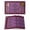 Purple, variant on Boho Geometric Placemats Set of 6, Simple Farmhouse Nation Abstract Motifs Placemats for Dining Table, Place Mats for Kitchen Tabletop, Waterproof Wipeable Dining Table Mats Set