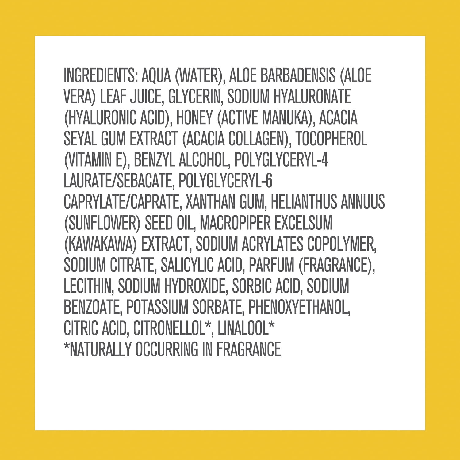 By Nature Skincare from New Zealand Manuka Honey And Collagen Sheet Face Mask to Nourish and Rejuvenate All Skin Types