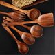thumbnail image 3 of Wooden Spatula Wooden Spoon Frying Spatula Solid Wood High Temperature Resistants Soup Spoon No Pain, 3 of 5