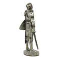 thumbnail image 3 of Medieval Suit Of Armor Statue 7"H Swordsman Brave Lionheart Knight Figurine, 3 of 4
