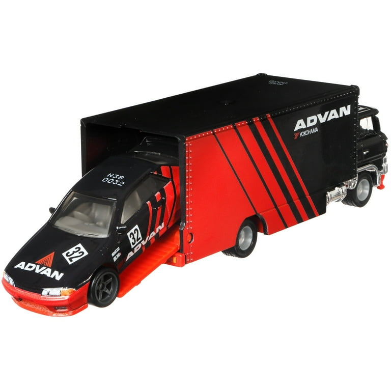 HotWheels TeamTransport 2台セット Hot Wheels Sakura Sprinter Truck Vehicle Playset (2 Pieces