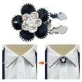 thumbnail image 2 of HEVIRGO Cufflink Button Cover Button Snap Pliers Press Tool Tuxedos Removable Shirt Button Clip Jewelry with Pliers Press, 2 of 8