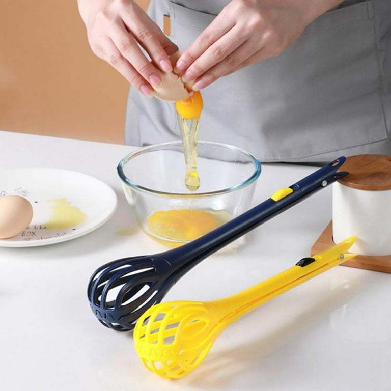 Patgoal Plastic Whisk Silicone Whisk Rubber Whisk Egg Beater Silicone Whisk Heat Resistant Non Scratch Whisk Silicone Ball Whisk Plastic Whisks for