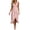 Pink, variant on Wedding Guest Dresses for Women Short Maxi V-Neck Plus Size Womens Dress Sleeveless Wrap Long Casual Summer Black S