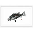 thumbnail image 3 of "Cubera Black and Red" Framed Painting Print, 3 of 5