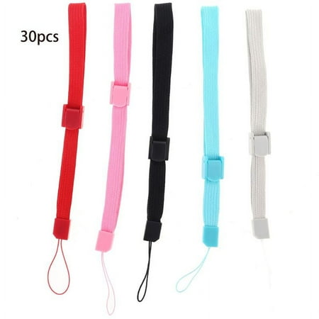 Image of Techinal 30pcs Universal Hand Wrist Strap Wristlet Wristband with Lock for Wii Remote Controller Mobile Phone MP3 Digital Camera