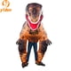 thumbnail image 5 of Disfraz inflable de dinosaurio T-Rex para fiesta de Halloween, disfraces de Cosplay, disfraz de mascota de dibujos animados de anime para niños adultos, 5 of 5