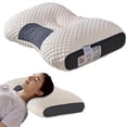 thumbnail image 1 of 2024 Almohadas cervicales antironquidos para dormir: almohadas para el dolor de cuello y hombros, 1 of 5