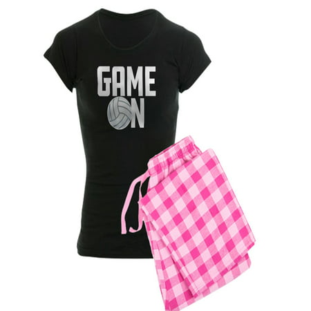 

CafePress - Emoji Volleyball Game On - Women s Dark Pajamas