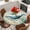 Turquoise Brown, variant on Seahorse Coastal Round Tablecloth, Fitted Table Cover with Elastic for 55"-60" Round Tables, Vintage Nautical Ocean Starfish Compass Table Cloth Outdoor Indoor Dinning Party Waterproof Tablecloths
