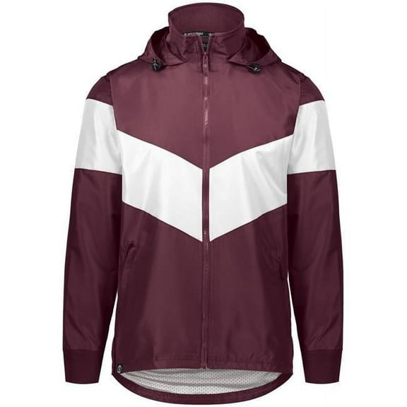 Holloway Sportswear M Potomac Jacket Maroon/White 229527