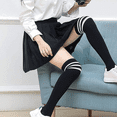 thumbnail image 3 of Women's Extra Long Socks Over The Knee Knee Socks Over The Knee Socks, 3 of 4