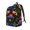 Medium, variant on Mexican Flower Traditional1 Pattern Durable Canvas Backpack for Men & Women – Stylish & Lightweight – Adjustable Straps, Multiple Pockets – Fits 15-17 Inch LaptopsSmall