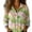 Pink, variant on QASIEATN Flannel Shirts for Women Short Sleeve Button Down Blouse Casual Graphic Tees Women's Tops