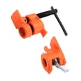 thumbnail image 2 of Juego de abrazaderas para tubos para pegar madera, de Metal, fáciles de montar, duraderas, herramientas, abrazaderas para tubos resistentes para bancos de trabajo de carpintería, 05 pulgadas, 2 of 8