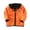 Orange, variant on Mercatoo Toddler Boy Girl Full-Zip Hoodie 𝐏olar Fleece Jacket Outerwear Fall Winter Hooded Sweatshirt Kids Lightweight Jacket