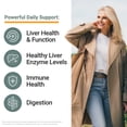thumbnail image 3 of Force Factor Extra-Strength Liver Detox & Repair Capsules with Milk Thistle, Turmeric & Dandelion, 60 Count, 3 of 10