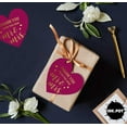 thumbnail image 6 of Inkdotpot 100 Pack Real Gold Foil Paper Tag Thank You From The New Wedding Favor Hang Tag, 6 of 6