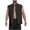 Black, variant on Wyobmus Mens Linen Vests Lightweight Gym Workout Zip Up Shirts Moisture Wicking Sports Sleeveless Jacket Vests Olive Green