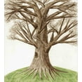 thumbnail image 3 of Ambesonne Tree Duvet Cover Set, Sketch Nature, Queen, Green Brown, 3 of 3