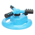 thumbnail image 5 of Pebbuoy 360-Degree Rotating Lawn Sprinkler 3 Arm Design Universal Simple Installation Wider Coverage Automatic Garden Yard Sprinkler Tool, 5 of 7