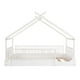 thumbnail image 3 of Duduk Cama Individual Chalet Blanco Individual Madera Duduk Cama Chalet Cercado Blanco Madera Montessori Individual, 3 of 4