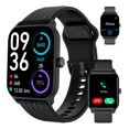 thumbnail image 2 of Iowodo W13 Negro Deportivo Reloj Smartwatch Inteligente Smartband Reloj Smart Watch Mujer Hombre Llamada Blooth Impermeable Alexa, 2 of 8