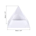 thumbnail image 2 of Unique Bargains Pyramid Paper Weights, Crystal Pyramid Paperweight Glass Prism Heavy Clear Prism Glass Crystal, 50mm, 2 of 5