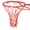 Red, variant on Cannon Sports Heavy Duty Basketball Net Replacement - 21 Inches - 12 Loop Standard Size - Weather Resistant for Indoor/Outdoor Courts - Fits All Standard Rims (White)