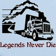 thumbnail image 2 of CafePress - Legends Never Die Infant Bodysuit - Baby Light Bodysuit, Size Newborn - 24 Months, 2 of 4