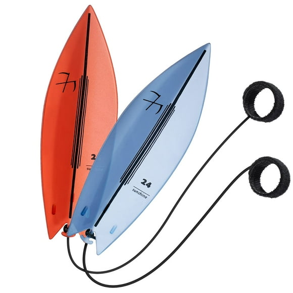 Tabla de surf con dedos Dizywiee, paquete de 2, tabla de surf con dedos de juguete para niños y niñas adultos y adolescentes