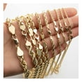 thumbnail image 6 of Rope Chain Necklace 14K Yellow Gold, Adult Unisex, ALL SIZES - Goldum NYC, 6 of 10
