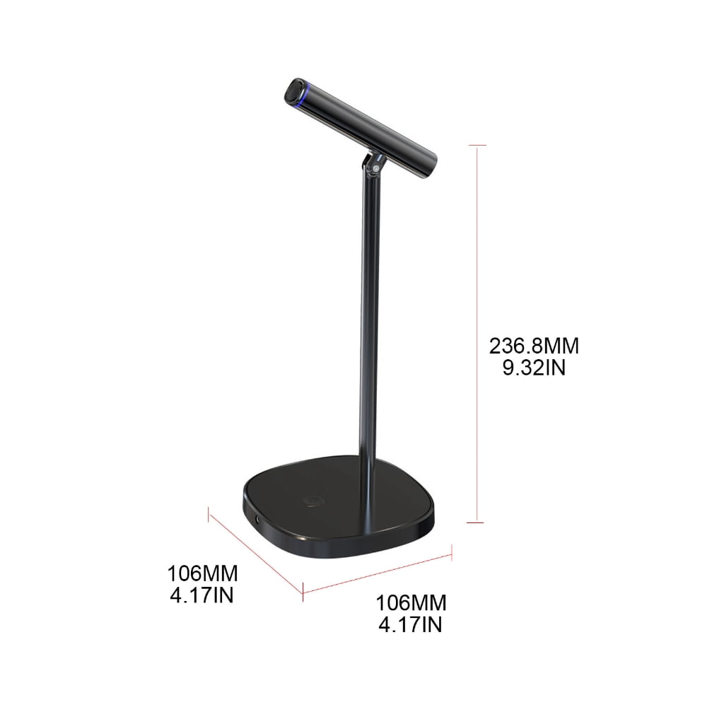 Computer Microphone Plug &Use Desktop Omnidirectional Condenser Laptop Mic Perfect for Video Conferencing, Dictation