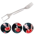 thumbnail image 4 of BUYISI Efficient Watermelon Splitting Tool 2-In- Stainless Steel Fruit Cutter 1Pcs, 4 of 4