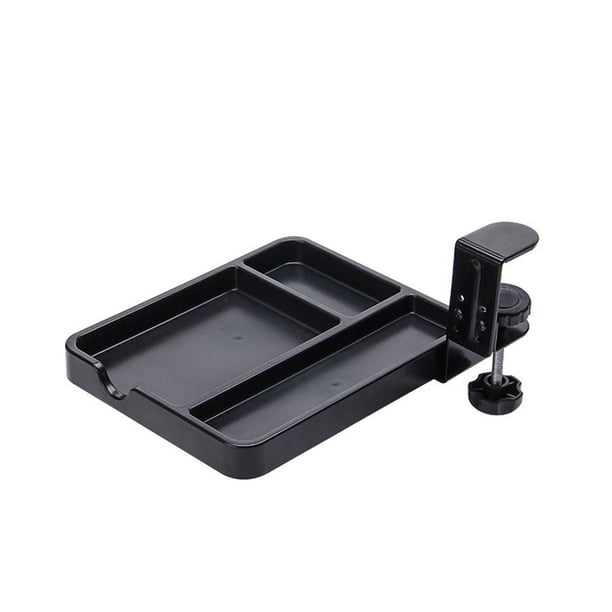 Cateissary Cajón giratorio para lápices con sujeción de metal: resistente y duradero Fácil de instalar El clip de tuerca equipado es Electrónica