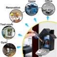 thumbnail image 4 of (Silver) Wall-mounted key cabinet with digital code & emergency keys, large key cabinet XL size outdoor key cabinet, 4 of 5