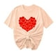 thumbnail image 1 of Camisetas de Manga Corta para Mujeres, Camiseta de Cuello Redondo Impresa de Moda, Primavera Y Verano Casual, 1 of 8