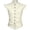 #0231-White, variant on Men's Renaissance Tudor Vest Costume Medieval Doublet Ren Faire Jerkin Vest Vintage Brocade Jacquard Waistcoat