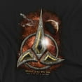 thumbnail image 2 of Star Trek Men's Klingon Crest T-shirt X-Large Black, 2 of 7