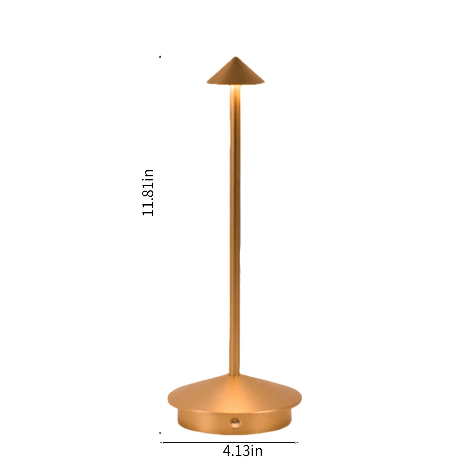 Home Sale! Jubipavy Table Lamps Rechargeable LED Dinning Desk Lamp Portable Metal Table Light With Stepless Dimming 3 Level Brightness For Home Restaurant Bar Cafe Patio
