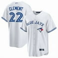 thumbnail image 1 of Toronto Bleu #22Jays Ernie Clement Chandail Blanc pour Homme, 1 of 2