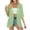 Green Womens Tops, variant on Womens Tops Chiffon Elbow Length Sleeve T-Shirts Open Front Cardigans Summer Lightweight Blouses Mother Gifts