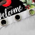 thumbnail image 4 of jejeloiu Merry Christmas Black Out Curtains,Cardinal Bird Curtains Pack of 2 (42x63 Each),Ren Geometric Plaid Bedroom Curtains,Luxury Bedroom Decor, 4 of 6