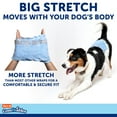 thumbnail image 3 of Dog Incontinence Male Wraps Hartz Comfitables Medium 12 Ct, 3 of 9